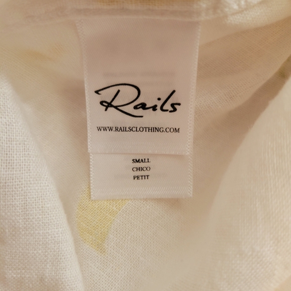 Rails Banana Blouse Size Small - Picture 7 of 9